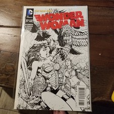 Wonder Woman (2011) #37 David Finch 1:50 Black & White 