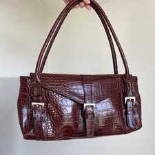 Vintage 90s Y2K Baguette Shoulder Bag Purse B...