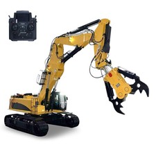 1/14 Metal Hydraulic Tracked Excavator 385CF Digger Brushless Motor PL18EV LITE