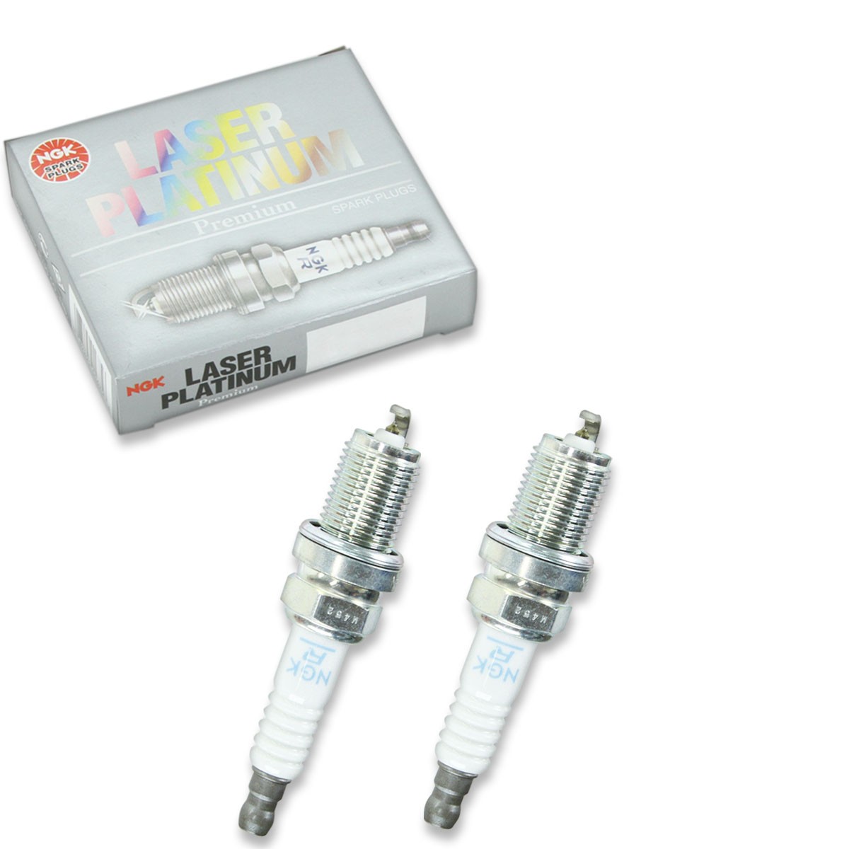 2 pc NGK 5555 PFR6G-11 Laser Platinum Spark Plugs for RC8PYP4 RC11PYPB4 rs
