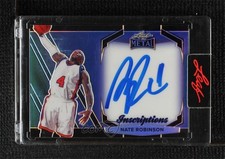 2025 Leaf Metal Sports Heroes Inscriptions /100 Nate Robinson #MHI-NR1 Auto 0xi8