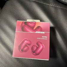 Bose Ultra Open Earbuds Fully Wireless Open-Ear Earphones Deep Plum Unused
