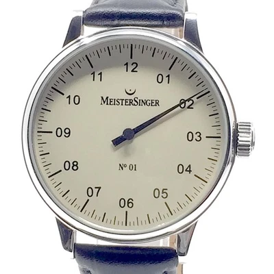 MEISTERSINGER (revisioned & almost new) No. 01 XL 43mm Glasboden AM3301 - Bild 1 von 4