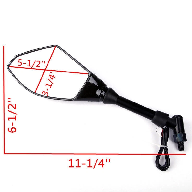 Светодиодные указатели поворота зеркала заднего вида для мотоциклов Suzuki M109 R C50 M50 Cruiser - Изображение 2 из 4