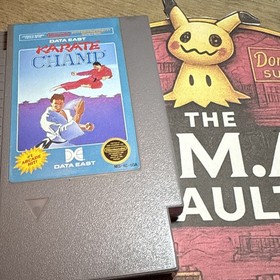 Karate Champ 1986 Nintendo NES, 5-Screw Game, Untested