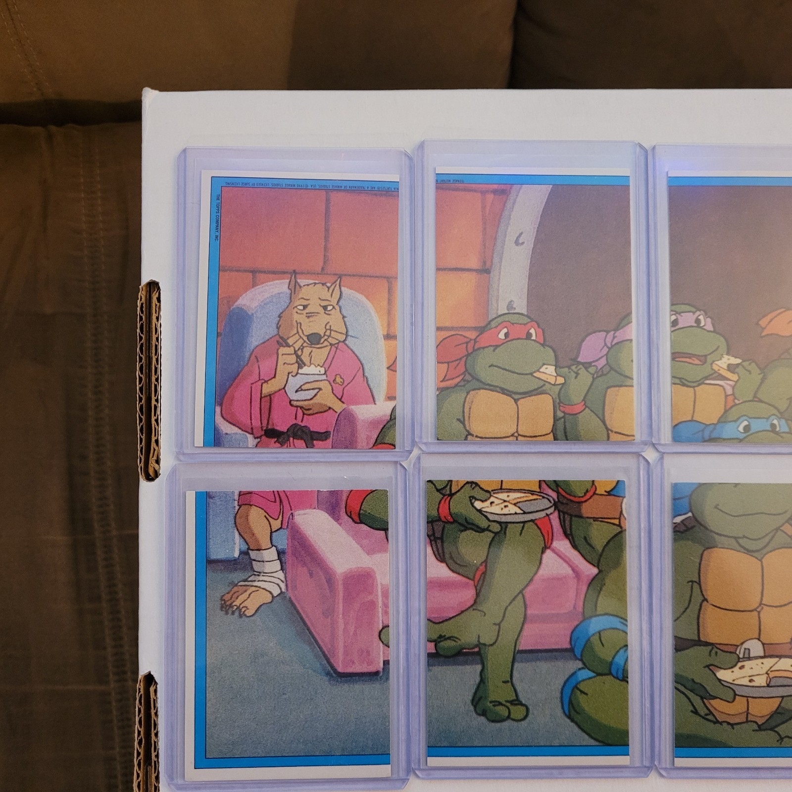 1990 Mirage Studios - Teenage Mutant Ninja Turtles - Complete Sticker Set #1-11