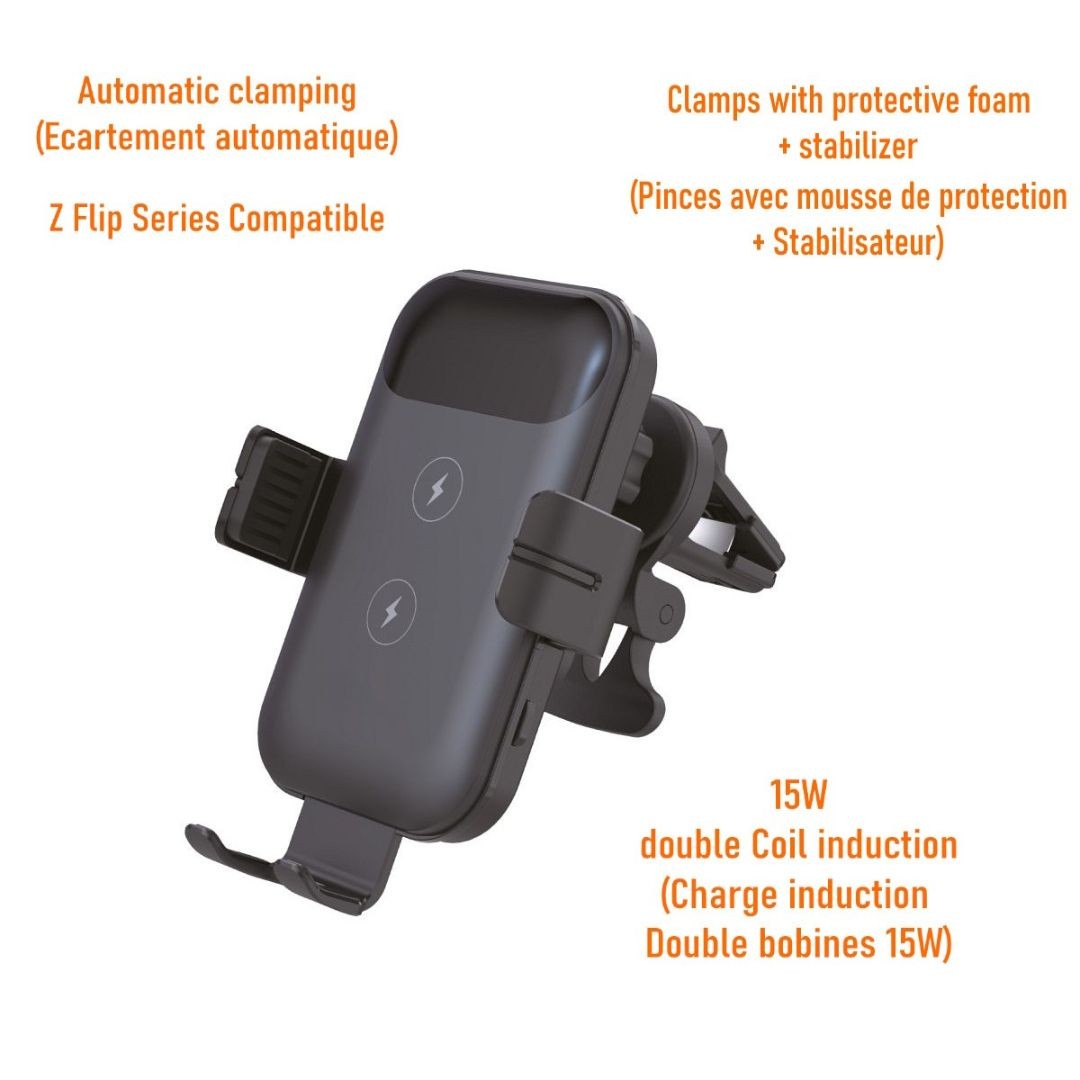 Support Voiture Connecté pour Samsung Galaxy Z Fold6 Idéal Long Trajet