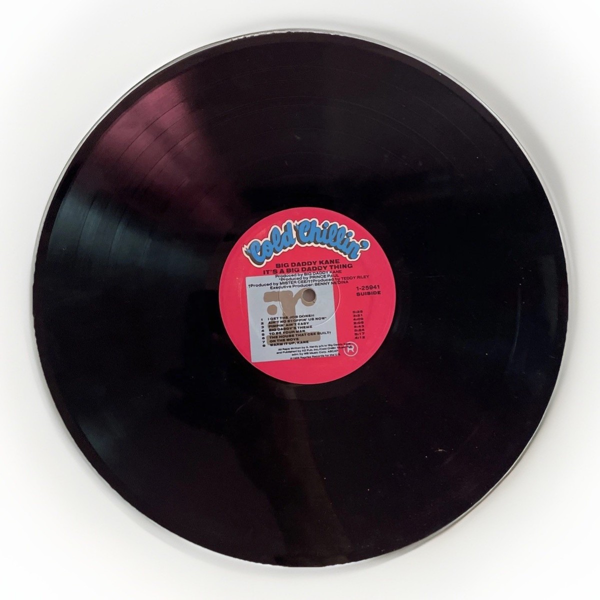 希少 Big Daddy Kane US ORIGINAL 7inch Big Daddy Kane It's A Big Daddy Thing LP Cold Chillin' 12