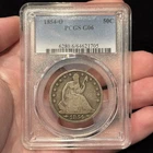 1854-O Seated Liberty Half Dollar, PCGS G06