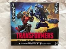 Transformers Age of The Primes Sandstorm & Slugslinger Wreck 'n Doom 2-Pack New