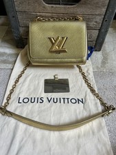 LOUIS VUITTON "Twist" gold epi leather handbag crossbody shoulder bag