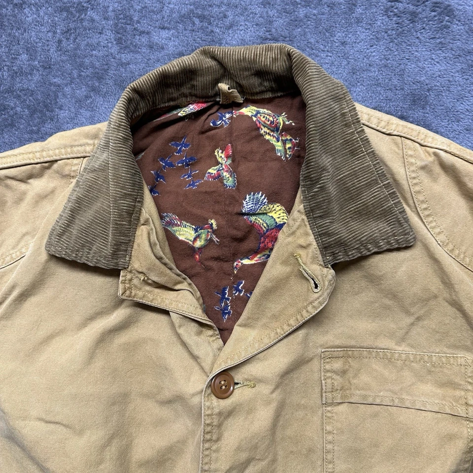 Chaqueta de Campo Americana De Colección Para Hombres Abrigo de Granero Grande Caza Hettrick EE. UU. 50s 60s Foto 3 de 4