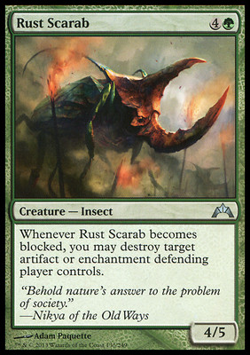MTG 2x RUST SCARAB - ROSTKÄFER - GTC - MAGIC