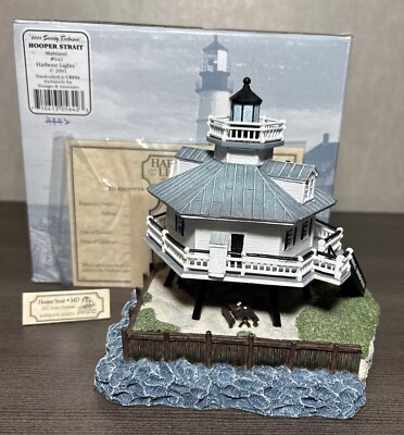 Harbour Lights - Society Exclusive 2001 - Hooper Strait, Maryland #642 COA,Box