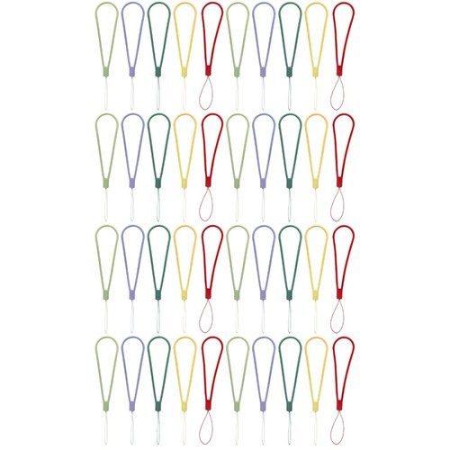 4 PCS Mobile Phone Straps Silicone Hanging Rope Lanyards for Women - Zdjęcie 8 z 12