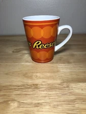 Reese's Peanut Butter Cup Mug Coffee Tea 12 oz. Ceramic Orange Yellow Galerie!