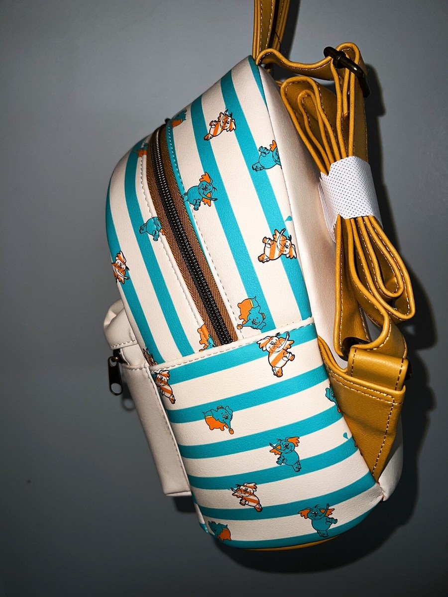 Loungefly Disney Winnie The Pooh Heffalump Stripe Mini Backpack Amazon.com | Loungefly Disney Winnie The Pooh Heffalump  main image 4