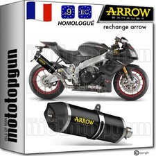 ARROW POT ECHAPPEMENT APPROUVE RACE-TECH NOIR C APRILIA RSV4 RSV-4 RR 2018 18