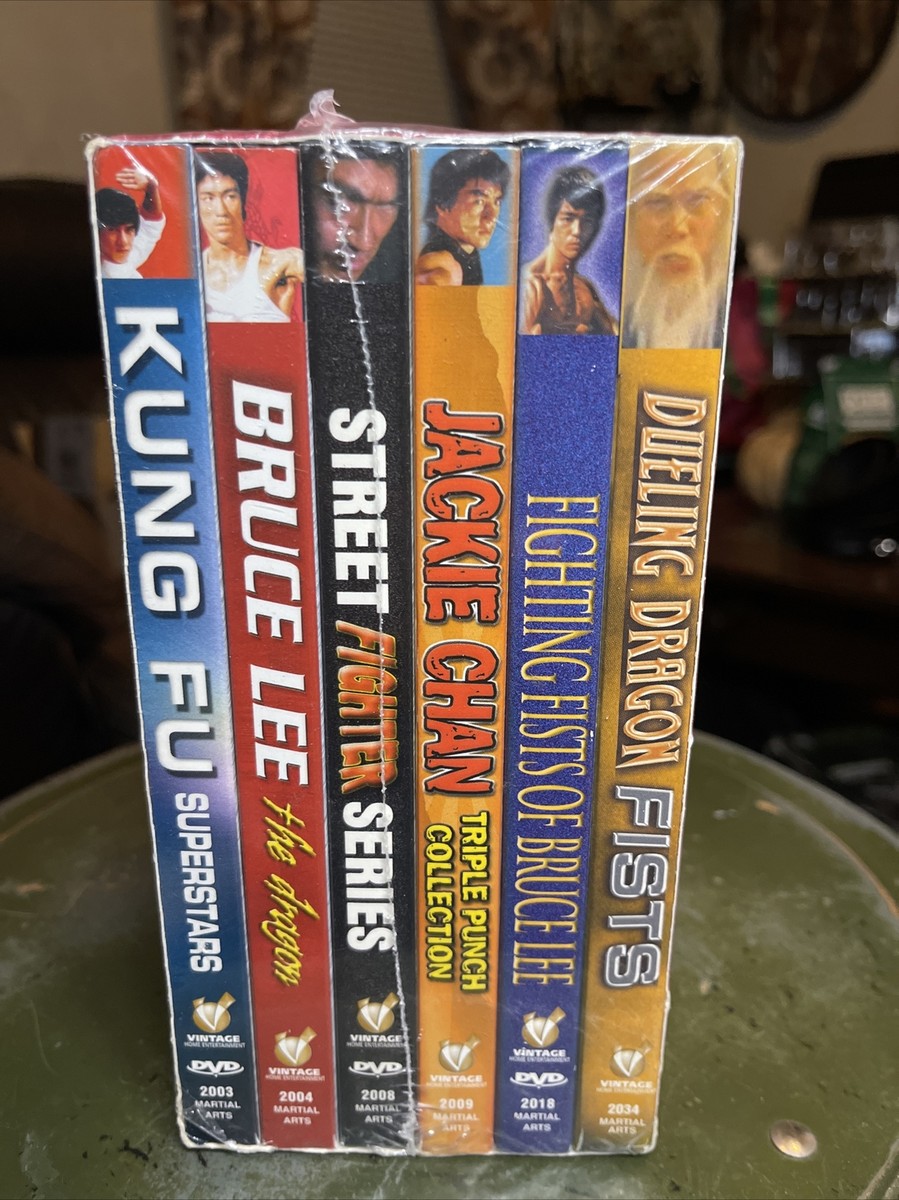 Immortals of Kung Fu DVD Set - BRUCE LEE, JACKIE CHAN, BOLO