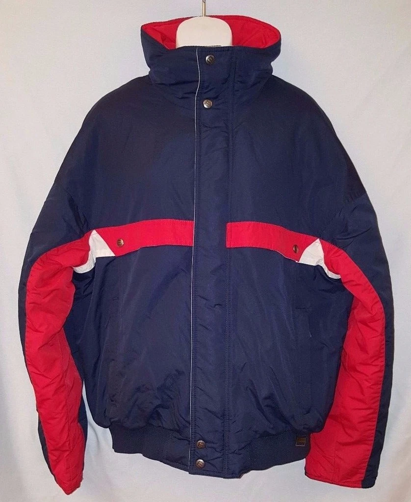 Navy blue edge to edge jacket cheap