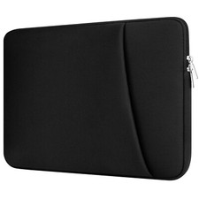 Laptop Sleeve Case with Zipper Accessory Pocket Compatible with 13 to 14 inch...