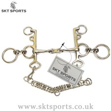  SKT  RUGBY PELHAM HORSE BIT FRENCH LINK STAINLESS STEEL 4 SIZES BNWT