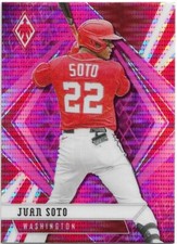2021 Panini Chronicles Phoenix JUAN SOTO Pink Pulsar Prizm
