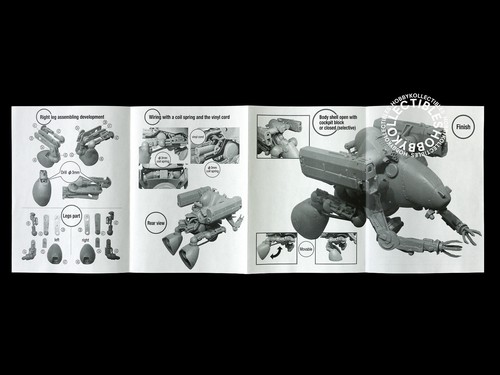 Ma.K Love Love Garden 1/35 Robot Battle V Gargoyle MK52G #014 Full Resin kit - Picture 10 of 24