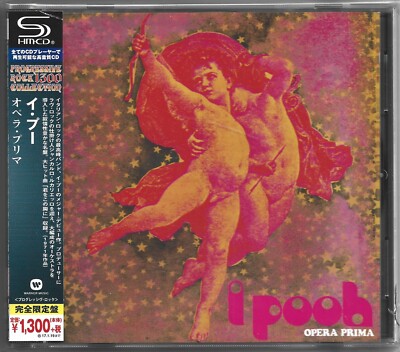 SHM-CD I Pooh - Opera Prima JAPAN Warner Music - WPCR-17317 2016 Riccardo Fogli