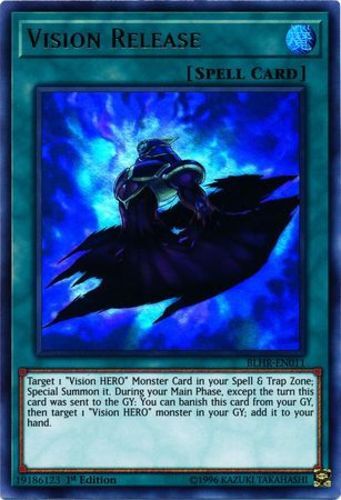 Vision Release - BLHR-EN011 - ультра редкая - 1-е издание x1 - слегка сыгранная