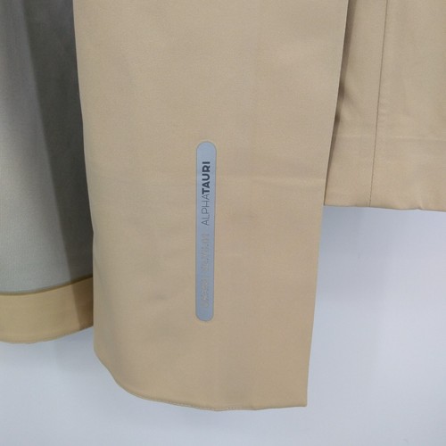 Alpha Tauri Coat Beige Mens XL Waterproof Packable ATA Okanu V2 - Picture 13 of 15