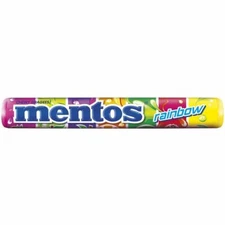 Mentos Rainbow Roll - 38g - Pack of 12