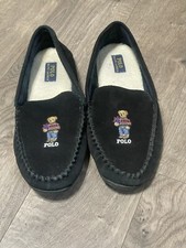 Polo Ralph Lauren Bear Sweater Men  s Size 11 Slippers