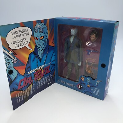 Captain Action Dr. Evil Playing Mantis Villain Series 1998 Figure (BOX DAMAGE)
