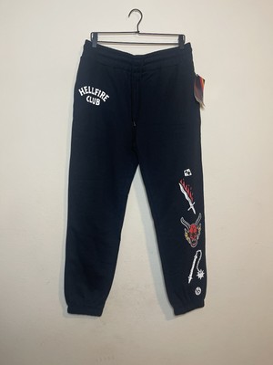 Netflix's Stranger Things Hellfire Club Sweatpants Joggers Unisex Size X-Large