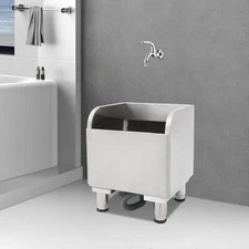 Commercial Floor Mop Sink, Stainless Steel Mop Service Basin, Mop Cleaning Sink