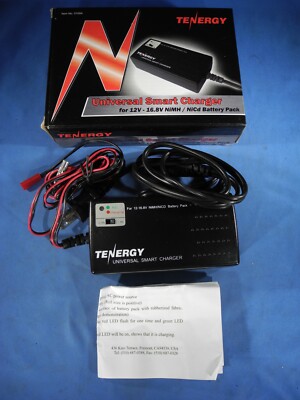Tenergy Universal Smart Charger for 12V-16.8V NiMH/NiCd Battery Packs