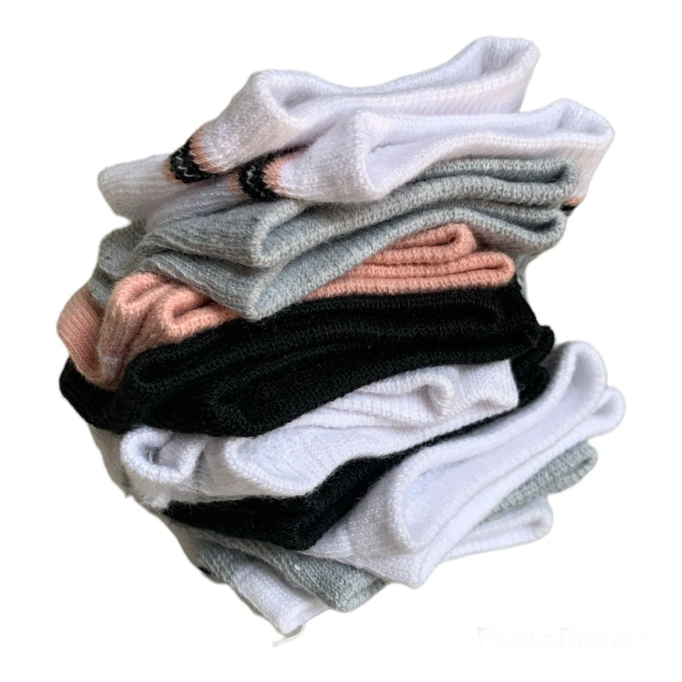 Steve Madden Mujer Calcetines Corte Bajo Zapato Talla 5-10 10 Pares Foto 2 de 3