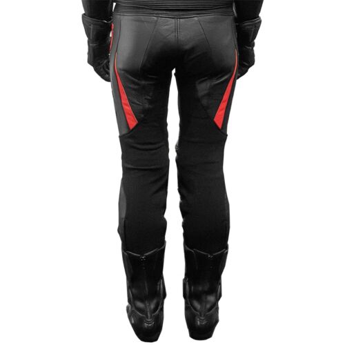 Damen Motorrad Hose 36 - Held Lane II - Lederhose schwarz-neonrot - Bild 3 von 7