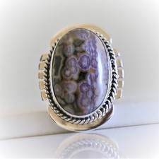 CRAZY LACE AGATE NATURAL GEMSTONE 925 SOLID STERLING SILVER JEWELRY RING 3 TO12