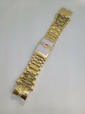 Invicta Reserve Zeus Bolt Gold Plated Silver Cables Stainless Steel Bracelet