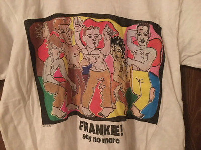 Vintage Frankie Goes To Hollywood Frankie Say No More Shirt BL233