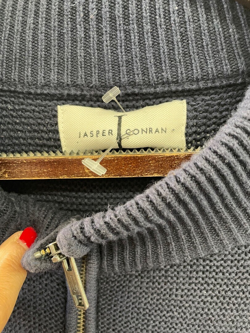 JASPER CONRAN MENS DARK BLUE JUMPER SIZE XL CG D16 eBay