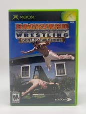 Backyard Wrestling: Don't Try This at Home (Xbox, 2003) Complete CIB w/ Reg Card