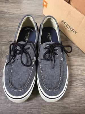 sperry chambray boat shoe