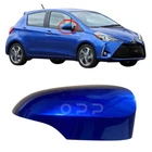 Door Wing Mirror Cover Painted Nebula Blue For Toyota Yaris 2011-2020 Right