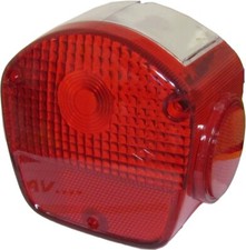 Rear Light Lens Kawasaki KM100,KC100,Z400,KH125,KE175,KL250, (Each)
