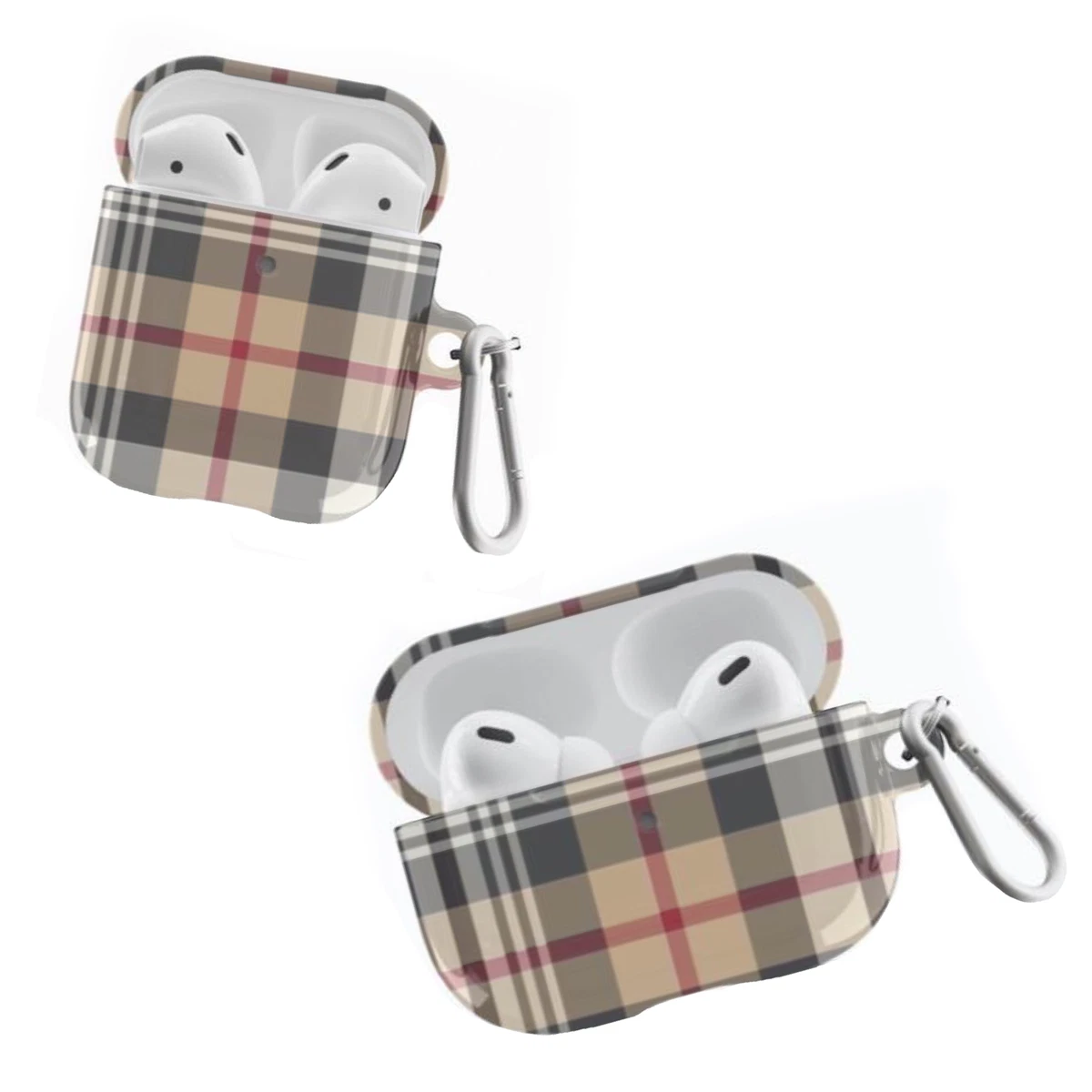 Designer Plaid Airpods Case Original Airpod Pro Tartan Print Cover