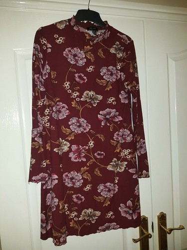 New Look vintage print swing dress size 