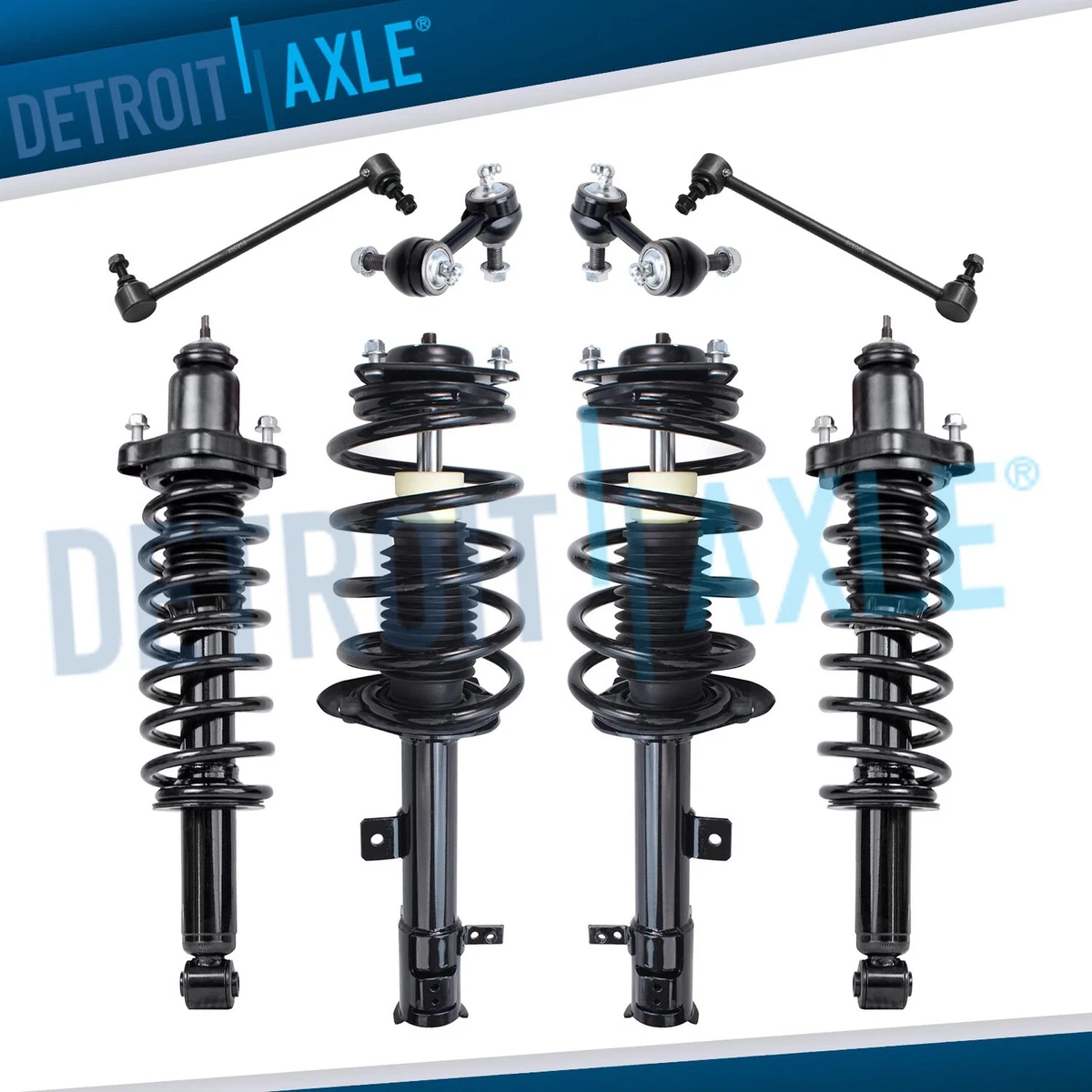 X AUTOHAUX Pair Front Vehicle Stabilizer Sway Bar Links Stabilizer 31352241254 - View #2